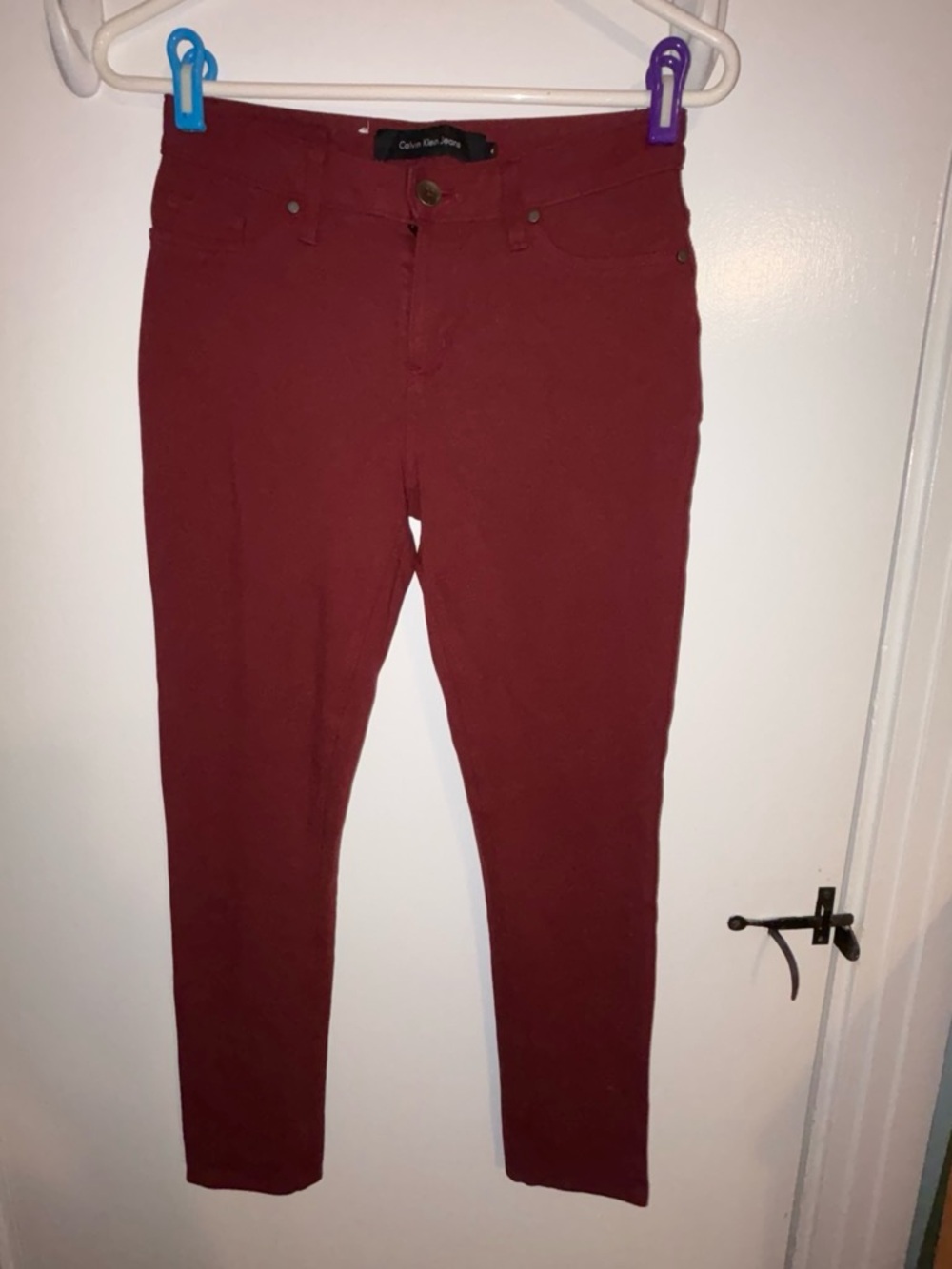Calvin Klein Jeans Women’s Wine Skinny Jeans